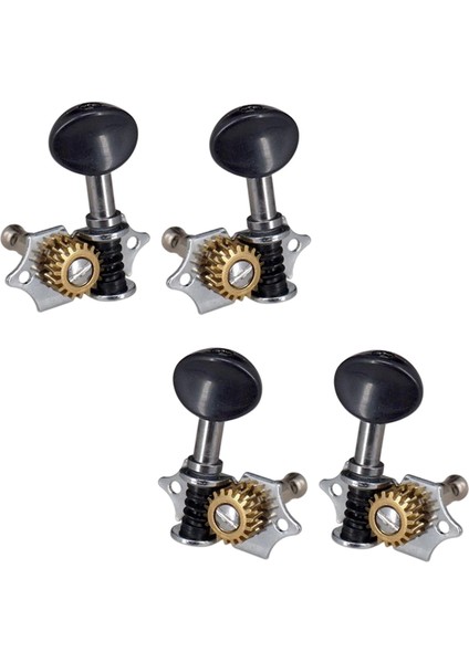 4 1:18 Ukulele Mandalları Enstrüman Malzemeleri Kafaları Açılış (Yurt Dışından)