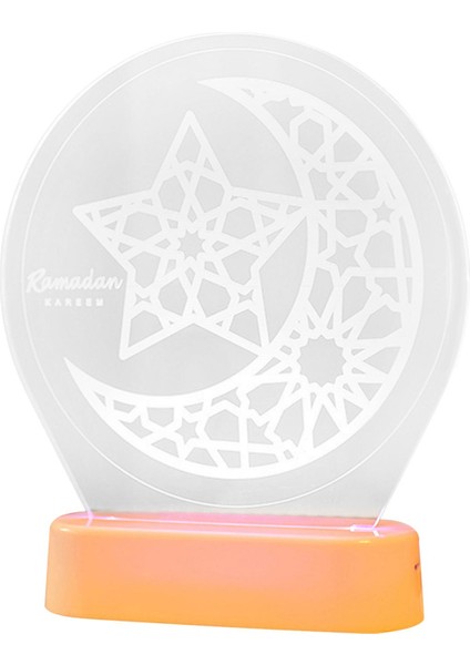 3D Ramazan Eid Mü LED Lambası I -, 16.3X19CM (Yurt Dışından) fiyatları