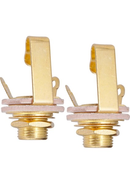 2 Elektrik Bas Pirinç 6.35MM 1/4" Mono Jak Fişın (Yurt Dışından) fiyatları