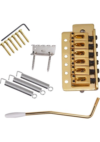 Elektrik Için Flat Saddle Tremolo Ü Sistemi Altın (Yurt Dışından)