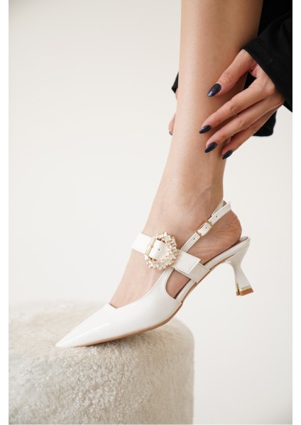 Ibiza Lüx Toka Detaylı Kadın Topuklu Ayakkabı indirimleri