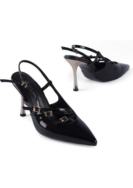 Tenerife Rugan Tokalı Topuklu Ayakkabı fırsatları