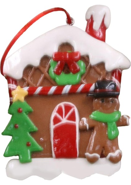 Noel Adamı Asılı Süslemeler Koleksiyonu Ev Dekorasyonu Hediyeler Parti Zencefilli Kurabiye (Yurt Dışından)