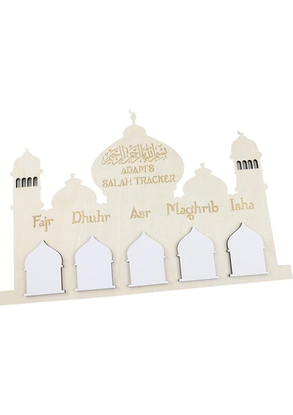 Ramazan Advent Takvimi Mesaj Panosu Dıy Kale Dekorasyon Ahşap (Yurt Dışından) fırsatları