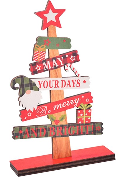 Noel Üstü Dekorasyonu Evi Şöminesi Yeşil Ş Noel Baba Için Katmanlı Tepsi Dekoru (Yurt Dışından) fiyatları