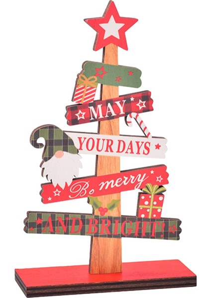 Noel Üstü Dekorasyonu Evi Şöminesi Yeşil Ş Noel Baba Için Katmanlı Tepsi Dekoru (Yurt Dışından) modelleri