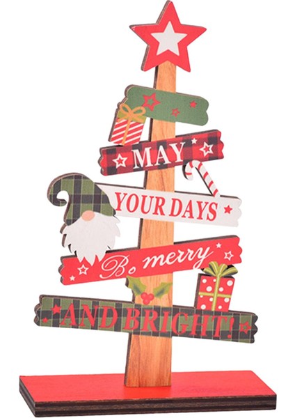 Noel Üstü Dekorasyonu Evi Şöminesi Yeşil Ş Noel Baba Için Katmanlı Tepsi Dekoru (Yurt Dışından) fırsatları