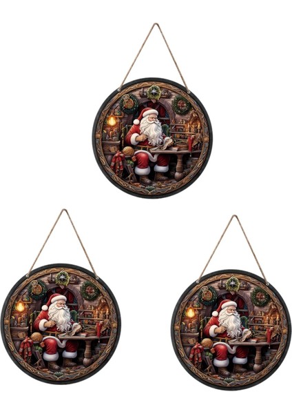 3 Noel Baba Süsleri Noel Süsleri Ağaç Için (Yurt Dışından) modelleri