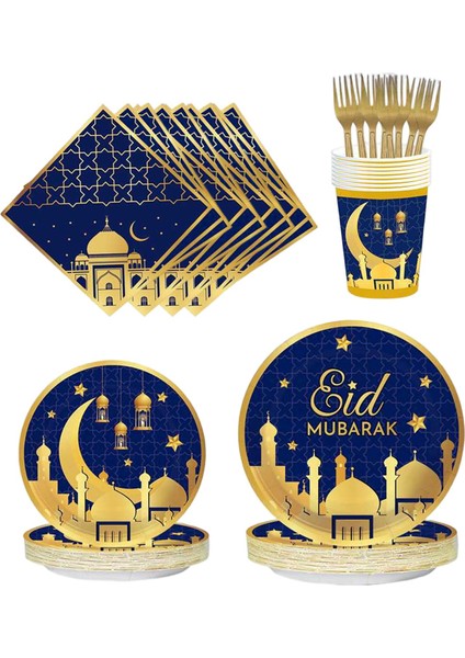 Partiyi Tamamla Ramazan Eid Mubarak Mavi Aureate (Yurt Dışından) fiyatları