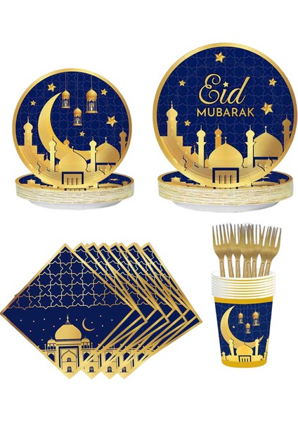 Partiyi Tamamla Ramazan Eid Mubarak Mavi Aureate (Yurt Dışından) modelleri