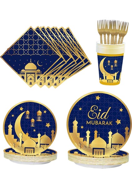 Partiyi Tamamla Ramazan Eid Mubarak Mavi Aureate (Yurt Dışından) fırsatları