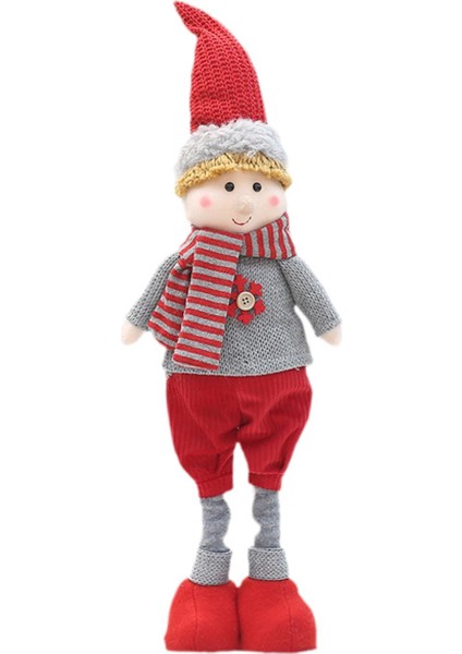 Noel Bebek Figürü Noel Süsü Ayakta Duran Bebek Erkek (Yurt Dışından)