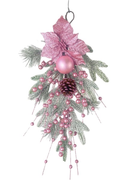 Noel Hediyesi Noel Çelengi Noel Çelengi Ön Kapı (Yurt Dışından)