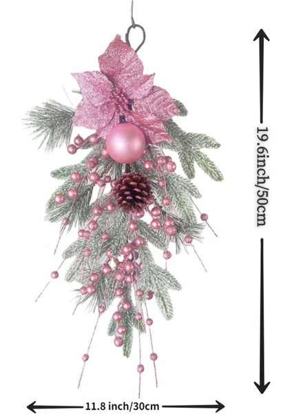 Noel Hediyesi Noel Çelengi Noel Çelengi Ön Kapı (Yurt Dışından) fırsatları