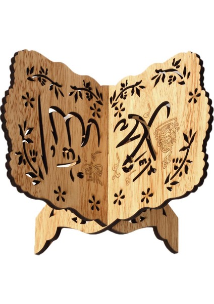 Ahşap Kitap Stand Kitaplık I Stand Kitap Stand Sahibi Kullanılmadığında Katlanabilir (Yurt Dışından)