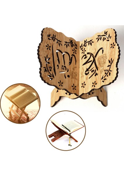 Ahşap Kitap Stand Kitaplık I Stand Kitap Stand Sahibi Kullanılmadığında Katlanabilir (Yurt Dışından) fiyatları
