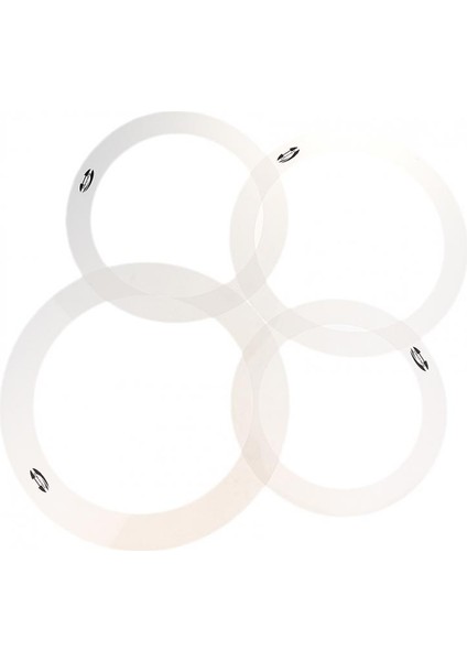 1 Set Davul Halkası Davulcu Için Ortadan Irın - , 12'' 13'' 14'' 16'' (Yurt Dışından)