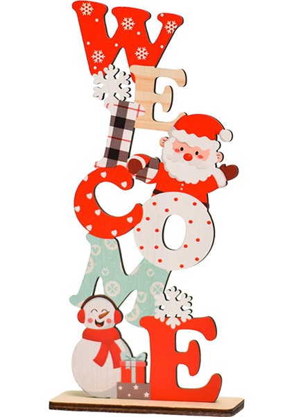 Noel Üstü Dekorasyonu Festival Süsleme Oyuncakları Dekoratif Hoş Geldiniz (Yurt Dışından) modelleri