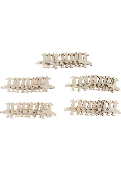 50'li Paket Boş Uçak Ahşap Hediye Etiketleri Delikli 4x4.2x0.2cm 50 (Yurt Dışından) indirimleri