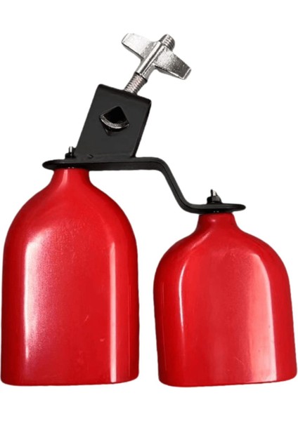 Rekabetçi Grupları Için Yüksek ve Alçak Ton Inek Çanı Perküsyon Enstrümanı Kırmızı (Yurt Dışından) fiyatları