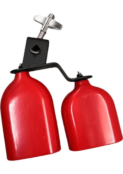 Rekabetçi Grupları Için Yüksek ve Alçak Ton Inek Çanı Perküsyon Enstrümanı Kırmızı (Yurt Dışından) modelleri