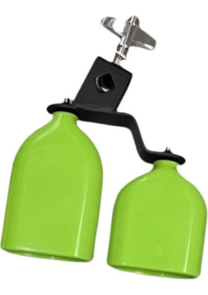 Rekabetçi Grupları Için Yüksek ve Alçak Ton Inek Çanı Perküsyon Enstrümanı Yeşil (Yurt Dışından) fırsatları