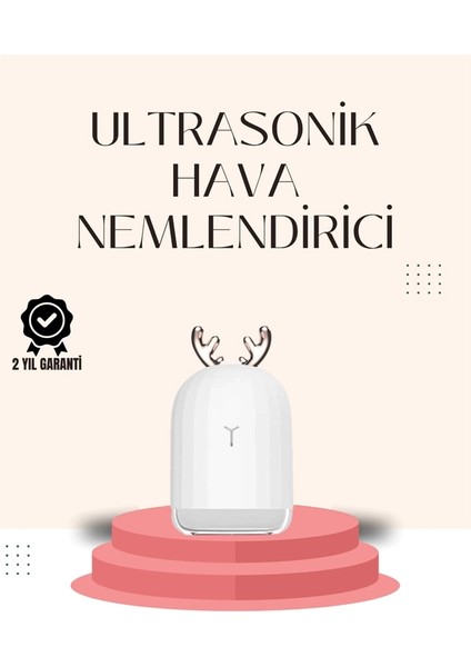 USB Şarjlı Mini USB Nemlendirici LED Işıklı Masaüstü Cihaz