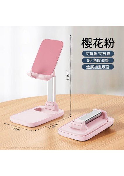 Yeni Cep Telefonu Tutucu Masaüstü Cep Telefonu Tutucu Tembel Adam Taşınabilir Katlanabilir Tablet Destek Standı (Yurt Dışından)