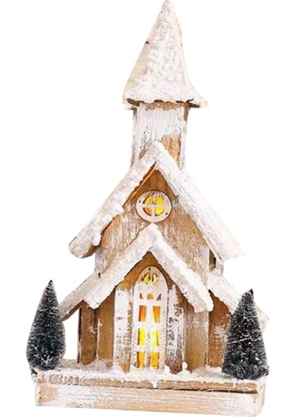Üstü Için Işı Ahşap Noel 15.7x7.5inch (Yurt Dışından) indirimleri