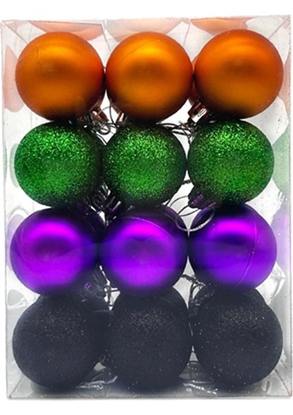 24 Çelenk Yıldönümü Kutlaması Için Noel Topları Süslemeleri Kar (Yurt Dışından) fiyatları