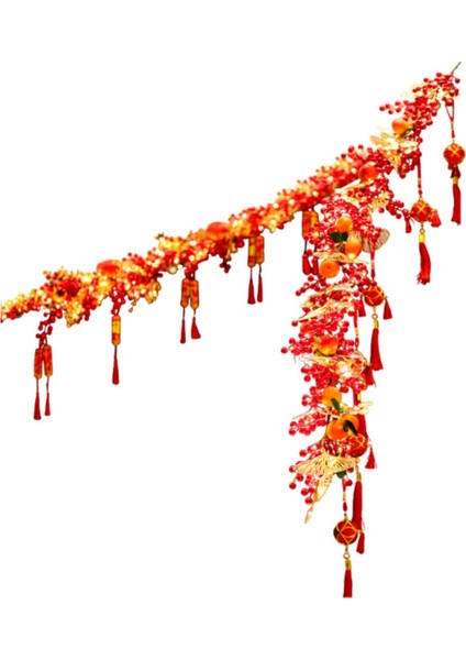 47 "çin Yılı Merdiven Asılı Dekorasyon Çelenk Şınma Hediye Hoş I (Yurt Dışından)