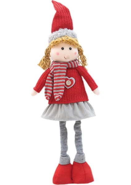 Noel Bebek Figürü Noel Süsü Ayakta Duran Bebek Kız (Yurt Dışından) modelleri