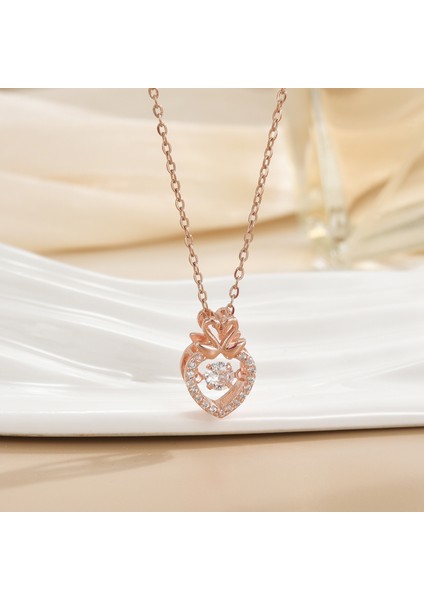 Yeni Titanyum Çelik Renk Kaybetmez Ruh Kolye Kadın Mizaç Basit Şanslı Çim Köprücük Kemiği Zinciri Niş Tasarım Kolye Takı (Yurt Dışından)