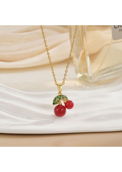 Yeni Kadın Yıldızlar ve Ay Köprücük Kemiği Zinciri Titanyum Çelik Renk Kaybetmez Çok Yönlü Kişilik Tasarım Duygusu Boyun Zinciri Hafif Lüks Stil (Yurt Dışından)