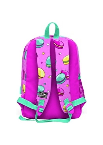 23261 USB Bağlantılı Sırt Çantası - Pembe