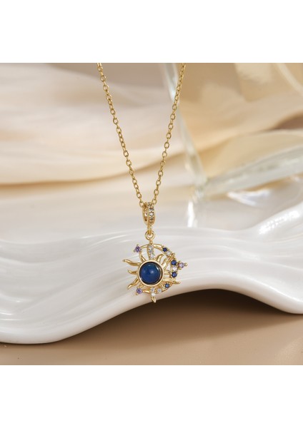 Yeni Basit Titanyum Çelik Kolye Kadın 18K Gül Altın Dört Yapraklı Yonca Kolye Ins Gelgit Net Kırmızı Patlama Modelleri Köprücük Kemiği Zinciri (Yurt Dışından)