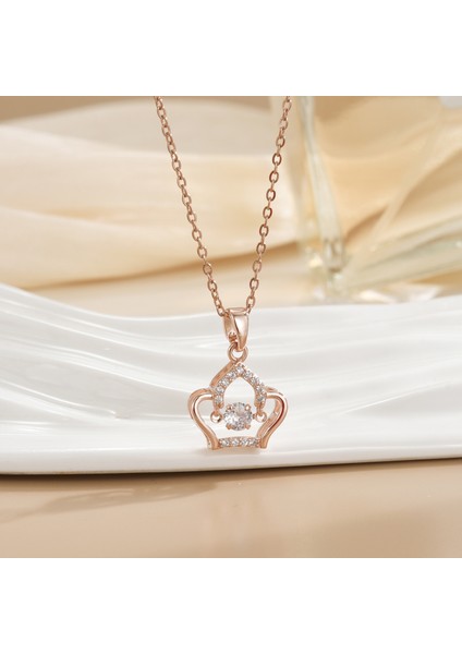 Yeni Titanyum Çelik Renk Kaybetmez Ruh Kolye Kadın Mizaç Basit Şanslı Çim Köprücük Kemiği Zinciri Niş Tasarım Kolye Takı (Yurt Dışından)