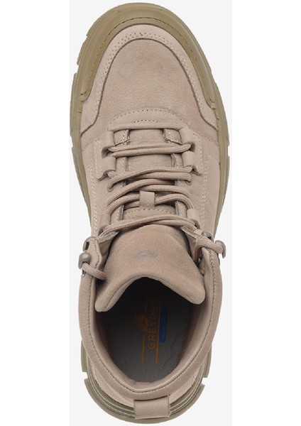 Erkek Koyu Vizon Hakiki Deri Casual Bot 4K1UB14992L