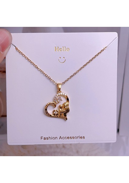 Yeni Titanyum Çelik Köprücük Kemiği Zinciri Dönen Kolye Kolye Kadın Yüz Aksesuarlı (Yurt Dışından)