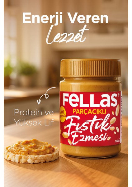 %100 Doğal Fıstık Ezmesi 300 gr - Türkiye Menşeli, Şeker İçermez, Sağlıklı Atıştırmalık, Yüksek Protein ve Lif Kaynağı modelleri