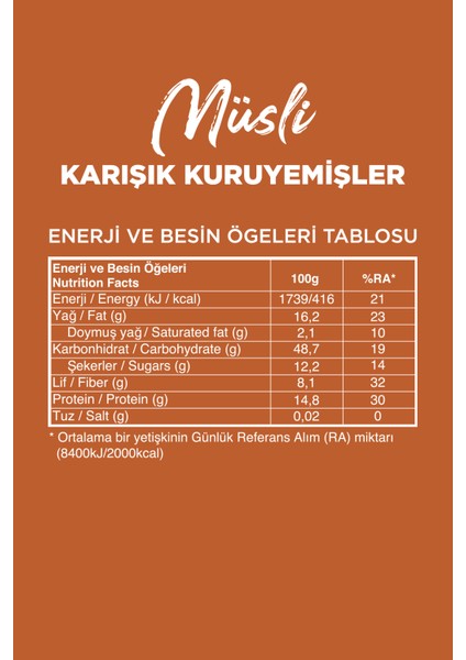 Glutensiz Müsli 2'li - Kırmızı Meyveli 270 gr + Karışık Kuruyemişli 270 gr indirimleri