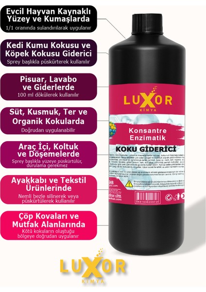 500 ml Konsantre Enzimatik Koku Giderici fiyatları