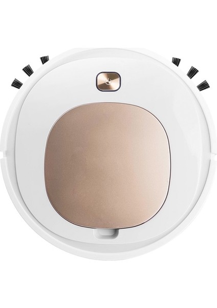 Ev Tipi Çok Yönlü Temizlik Aletleri Ölü Uçsuz Süpürme Robotu Düşük Gürültülü Ikili Fırça Altın (Yurt Dışından)