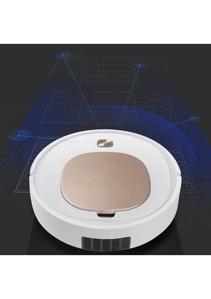 Ev Tipi Çok Yönlü Temizlik Aletleri Ölü Uçsuz Süpürme Robotu Düşük Gürültülü Ikili Fırça Altın (Yurt Dışından) fırsatları