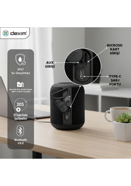 Boom SC-371 Suya Dayanıklı Ipx7 Sertifikalı Bluetooth Hoparlör -DBS001 indirimleri