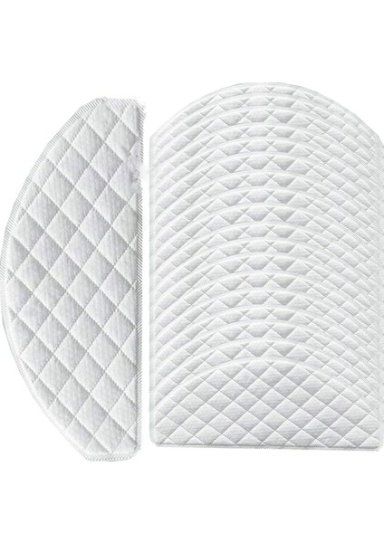 Ecovacs Deebot Ozmo T8 T8+ T8 Aıvı T8 Max T9 T9+ N8 N8+ N8 Pro N8 Pro+ Elektrikli Süpürge Pedleri Için 50 Adet Tek Kullanımlık Mendil (Yurt Dışından)