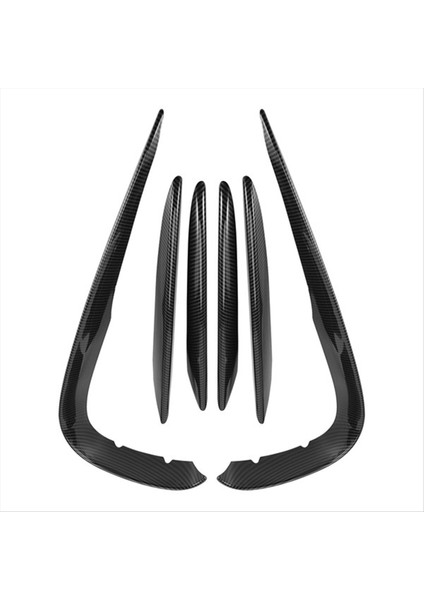 Ön Tampon Spoiler Splitter Kapak Izgara Hava Havalandırma Trim Mercedes Benz E Sınıfı W213 Sport E63 2016 2017 2018 (Yurt Dışından) fiyatları