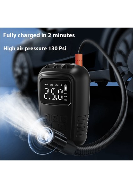 Araç Lastiği Şişiricisi Araç Hava Kompresörü Kablosuz/kablolu Elektrikli Lastik Şişman Pompası Motosiklet Araç Top Lastik Şişiricisi (Yurt Dışından) fiyatları