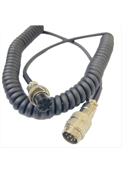 Yaesu FT-1000 FT-2000 FT-847 B035 Icom Kenwood Cb Için 8 Çekirdekli Havacılık Head Walkie-Talkie Mikrofon Uzatma Kablosu (Yurt Dışından)