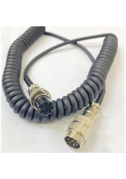 Yaesu FT-1000 FT-2000 FT-847 B035 Icom Kenwood Cb Için 8 Çekirdekli Havacılık Head Walkie-Talkie Mikrofon Uzatma Kablosu (Yurt Dışından) fiyatları